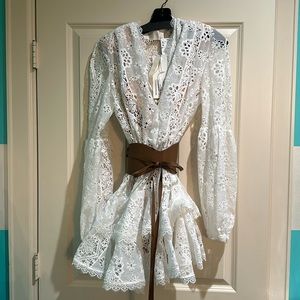 Bronx and Banco Adele Mini Ruffle Dress